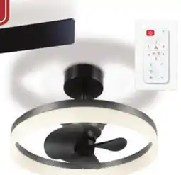 Canadian Tire Globe 20 Fandelier. 6-CCT LED light with integrated fan and remote offer