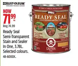 Canadian Tire Ready Seal Semi-Transparent Stain and Sealer In One offer