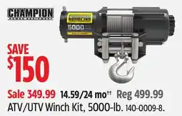 Canadian Tire Champion ATV/UTV Winch Kit, 5000-lb offer