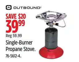 Canadian Tire Single-Burner Propane Stove offer