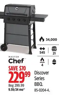 Canadian Tire Masterchef Discover Series BBQ offer