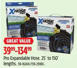 Canadian Tire XHOSE Pro Expandable Hose offer