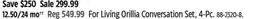 Canadian Tire For Living Orillia Conversation Set, 4-Pc offer