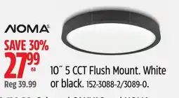 Canadian Tire 10 5 CCT Flush Mount offer