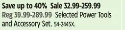 Canadian Tire Skil Selected Power Tools and Accessory Set offer