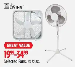 Canadian Tire Selected For Living Fans offer