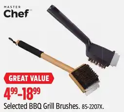 Canadian Tire Masterchef Selected BBQ Grill Brushes offer