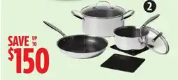 Canadian Tire 7-Pc Hybrid Clad Ceramic Cookset offer