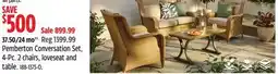 Canadian Tire Pemberton Conversation Set, 4-Pc offer