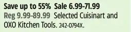 Canadian Tire Selected Cuisinart and OXO Kitchen Tools offer