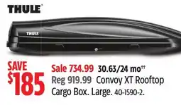 Canadian Tire THULE Convoy XT Rooftop Cargo Box offer