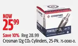 Canadian Tire Crosman 12g CO2 Cylinders offer