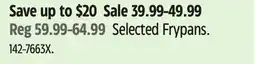 Canadian Tire Selected Frypans offer