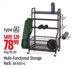 Canadian Tire Type A Multi-Functional Storage Rack offer