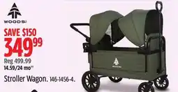 Canadian Tire Woods Stroller Wagon offer