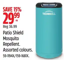 Canadian Tire ThermaCell Patio Shield Mosquito Repellent offer