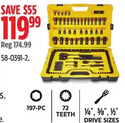 Canadian Tire Stanley Socket Sets offer