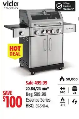 Canadian Tire Essence Series BBQ offer