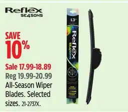 Canadian Tire All-Season Wiper Blades offer