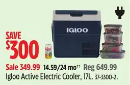 Canadian Tire Igloo Active Electric Cooler offer