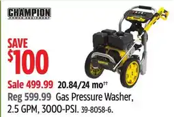 Canadian Tire CHAMPION POWER EQUIPMENT Gas Pressure Washer offer