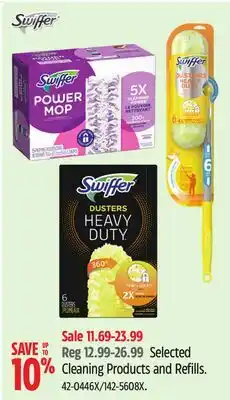 Canadian Tire Selected Swiffer Products and Refills offer