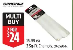 Canadian Tire SIMONIZ 3 Sq-Ft Chamois offer