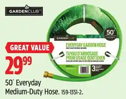 Canadian Tire Garden Club 50´ Everyday Medium-Duty Hose offer