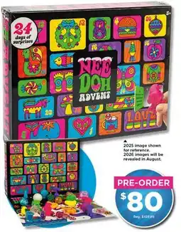 Showcase Needoh Squishmas 2026 Advent Calendar offer