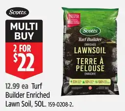 Canadian Tire Scots Turf Builder Enriched Lawn Soil, 50L offer