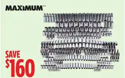 Canadian Tire MAXIMUM 300-Pc Master Socket Set. No sizes skipped offer