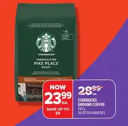 Metro STARBUCKS GROUND COFFEE offer