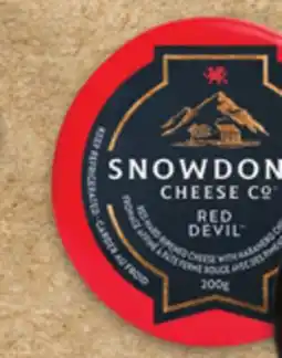 Metro SNOWDONIA CHEDDAR CHEESE offer