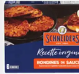 Metro SCHNEIDERS SAUSAGE ROUNDS, MINI SIZZLERS OR OKTOBERFEST SAUSAGE offer