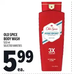 Metro OLD SPICE BODY WASH | GEL DOUCHE OLD SPICE offer
