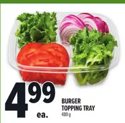 Metro BURGER TOPPING TRAY offer