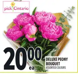 Metro DELUXE PEONY BOUQUET offer