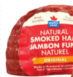 Metro MAPLE LEAF OR SCHNEIDERS SMOKED HAM offer
