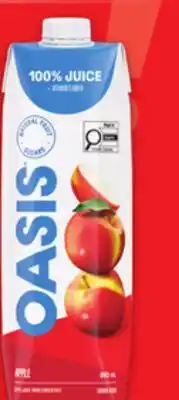 Metro OASIS OR ALLEN'S JUICE OR DEL MONTE TETRAS offer