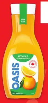 Metro OASIS REFRIGERATED ORANGE JUICE offer