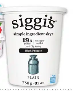 Metro IÖGO MULTI OR SIGGI'S SKYR YOGOURT offer