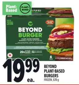 Metro BEYOND PLANT-BASED BURGERS offer