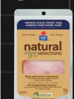 Metro MAPLE LEAF NATURAL SELECTIONS OR SCHNEIDERS SLICED DELI MEAT offer