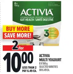 Metro ACTIVIA MULTI YOGOURT offer