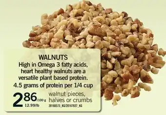 Fortinos WALNUT PIECES, HALVES OR CRUMBS offer