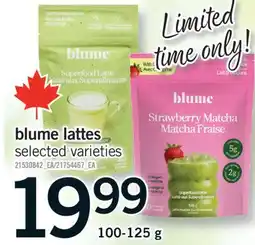 Fortinos BLUME LATTES offer