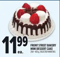 Metro FRONT STREET BAKERY MINI DESSERT CAKE offer