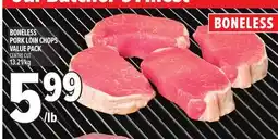 Metro BONELESS PORK LOIN CHOPS VALUE PACK offer