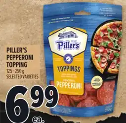 Metro PILLER'S PEPPERONI TOPPING offer