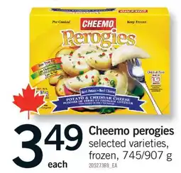 Fortinos CHEEMO PEROGIES, 745/907 g offer